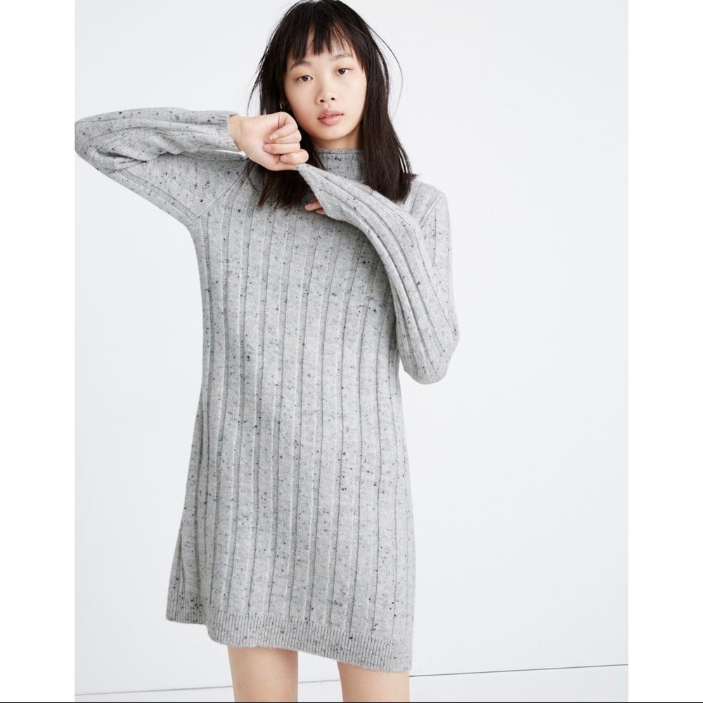NWT Donegal Rolled Mock Neck Sweater Dress